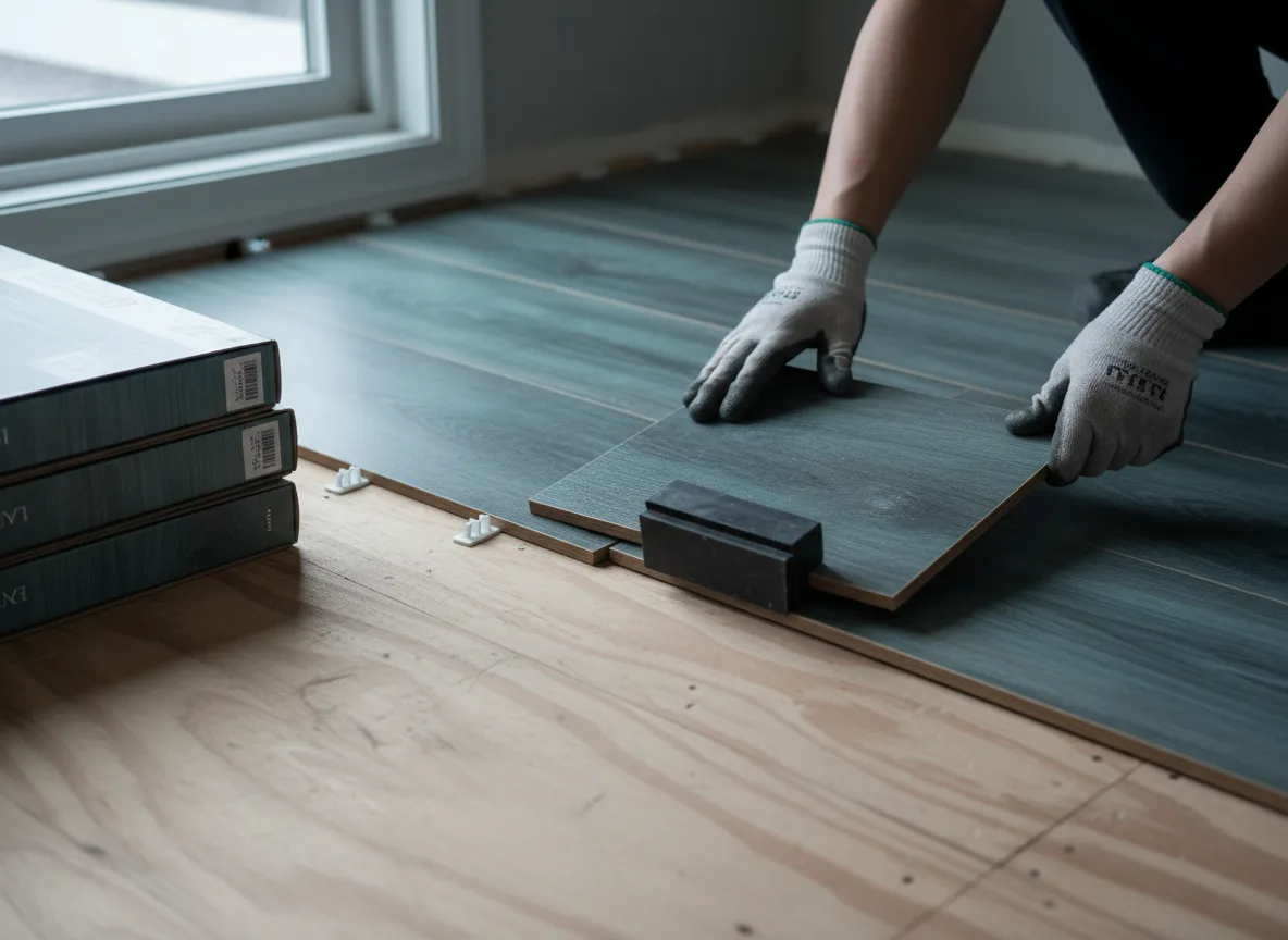 Luxury Vinyl Plank Installation company in Schulter, OK